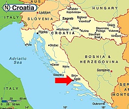 Split, Kroatia - Häppeninkiä EuroopassaHäppeninkiä Euroopassa